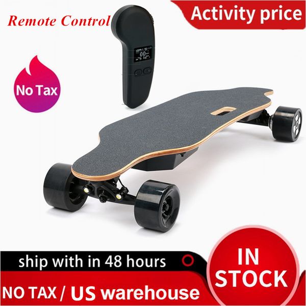us stock dual 600w motor electric scooters skateboard remote control 4 wheels smart scooter long endurance waterproof skateboarding
us stock dual 600w motor electric scooters skateboard remote control 4 wheels smart scooter long endurance waterproof skateboarding