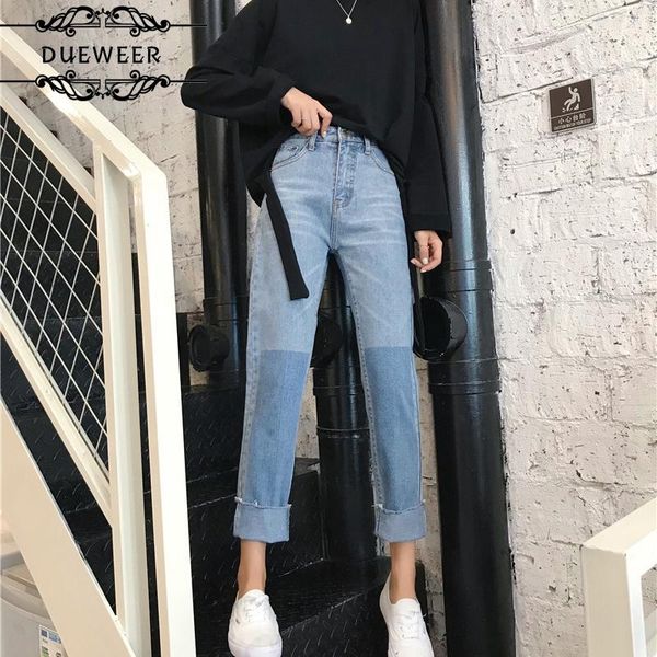pants womens jeans women ankle-length trousers all-match trendy korean style mixed color loose simple lovely leisure chic, Blue
pants womens jeans women ankle-length trousers all-match trendy korean style mixed color loose simple lovely leisure chic, Blue
