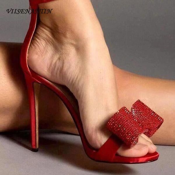 bling rhinstone butterfly-knot sandal shoes for women red thin heel stiletto party dress shoe summer female, Black
bling rhinstone butterfly-knot sandal shoes for women red thin heel stiletto party dress shoe summer female, Black