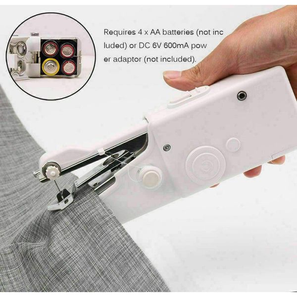 dhl handy stitch handheld electric sewing machine mini portable home sewing quick table hand-held single stit qylpnh wphome
dhl handy stitch handheld electric sewing machine mini portable home sewing quick table hand-held single stit qylpnh wphome