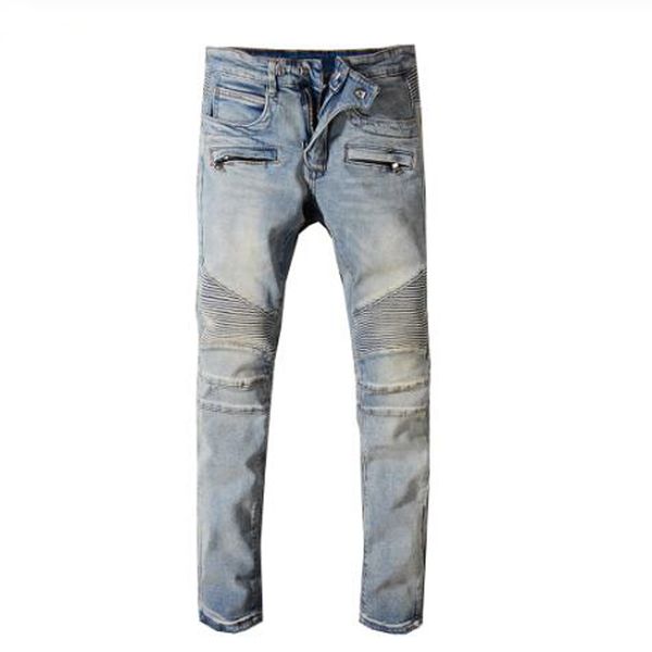 new men's male fashion classic vintage blue stretch biker jeans for moto plus size patchwork slim fit denim pants trousers
new men's male fashion classic vintage blue stretch biker jeans for moto plus size patchwork slim fit denim pants trousers