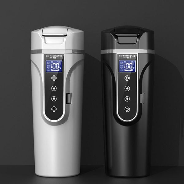 smart car electric heating cup for coffee tea milk 450ml portable auto travelling electric water kettle cup bpa-lcd display
smart car electric heating cup for coffee tea milk 450ml portable auto travelling electric water kettle cup bpa-lcd display