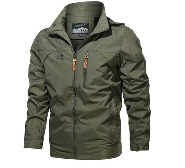 jacket men spring autumn new mens jackets splicing hooded windbreaker jackets youth casual coat military men's coats m-5xl, Black;brown
jacket men spring autumn new mens jackets splicing hooded windbreaker jackets youth casual coat military men's coats m-5xl, Black;brown