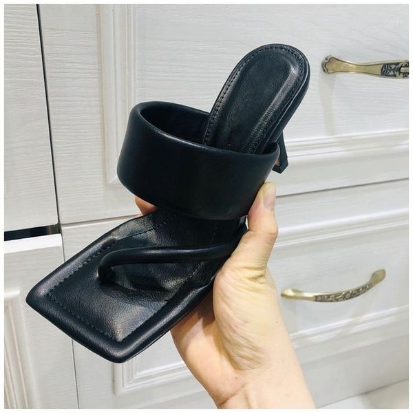 slippers 2021 design square toe thin high heel summer outdoor slip on dress shoes ladies elegant slides sandal1, Black
slippers 2021 design square toe thin high heel summer outdoor slip on dress shoes ladies elegant slides sandal1, Black