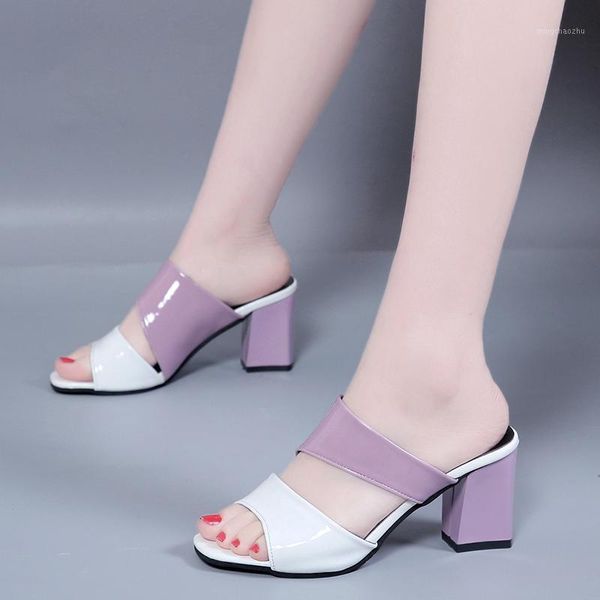 slippers rimocy high heels patent leather slides women fashion 2021 summer square heel open toe sandals woman casual beach shoes slippers1, Black
slippers rimocy high heels patent leather slides women fashion 2021 summer square heel open toe sandals woman casual beach shoes slippers1, Black
