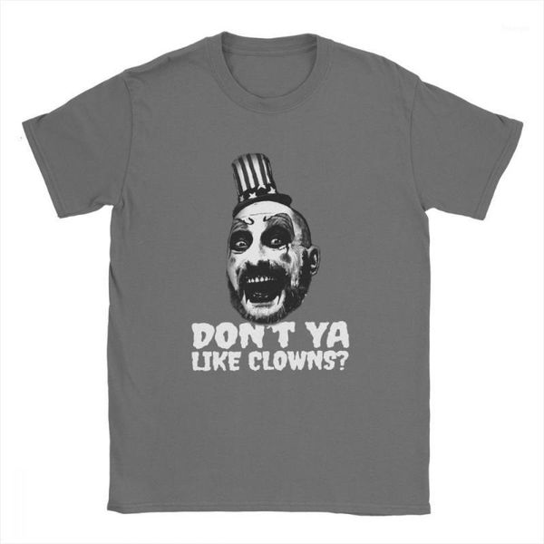 men's t-shirt you're a reject vintage cotton tees the devils rejects captain spaulding tshirt clothing round collar1, White;black
men's t-shirt you're a reject vintage cotton tees the devils rejects captain spaulding tshirt clothing round collar1, White;black