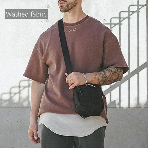 outdoor t-shirts men's 2021 summer short-sleeved t-shirt loose plus size korean version of the washed&old tide brand quick-drying cloth, Gray;blue
outdoor t-shirts men's 2021 summer short-sleeved t-shirt loose plus size korean version of the washed&old tide brand quick-drying cloth, Gray;blue