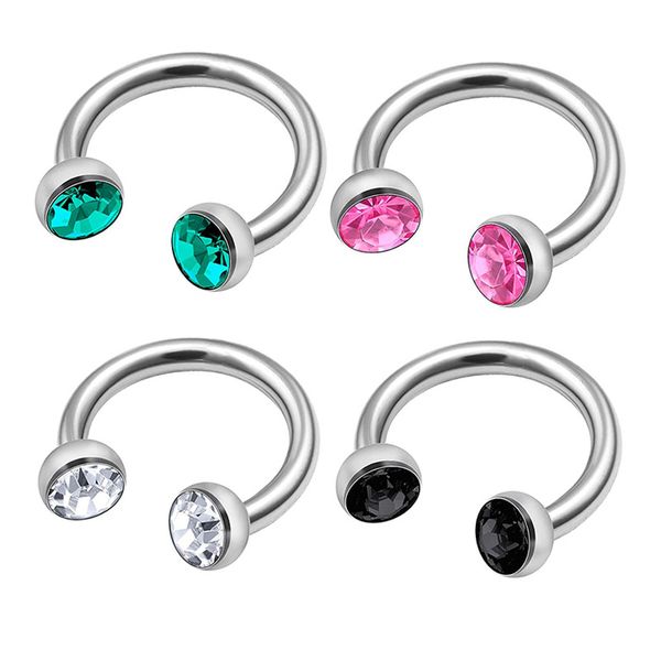 european and american fashion trendy titanium steel jewelry human puncture accessories c rod nose ring eyebrow ring horseshoe ring factory d, Golden;silver
european and american fashion trendy titanium steel jewelry human puncture accessories c rod nose ring eyebrow ring horseshoe ring factory d, Golden;silver