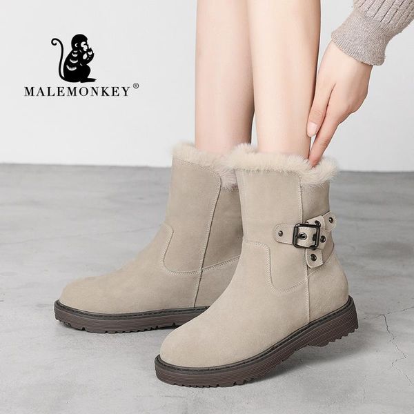 boots women snow warm black 2021 winter buckle female plush flats round toe 942397 
boots women snow warm black 2021 winter buckle female plush flats round toe 942397