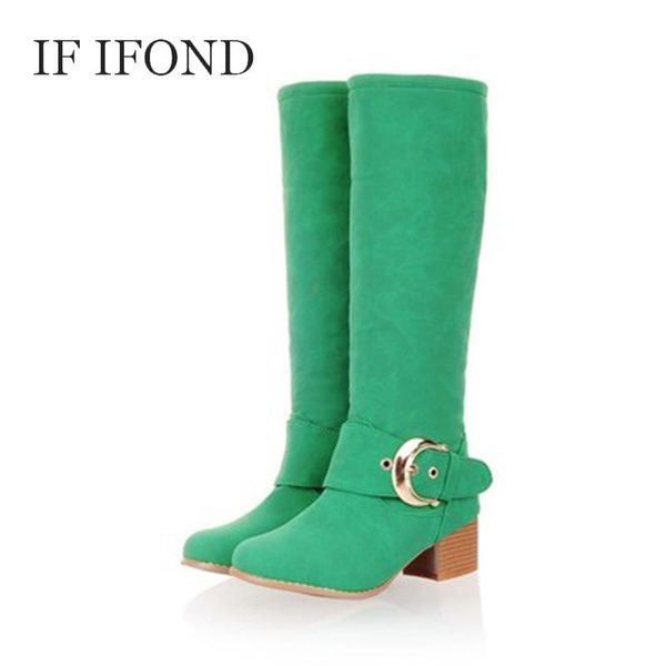 if ifond autumn winter mid heel round toe mid calf boots women fashion candy colors buckle shoes woman botas mujer plus size 43, Black
if ifond autumn winter mid heel round toe mid calf boots women fashion candy colors buckle shoes woman botas mujer plus size 43, Black