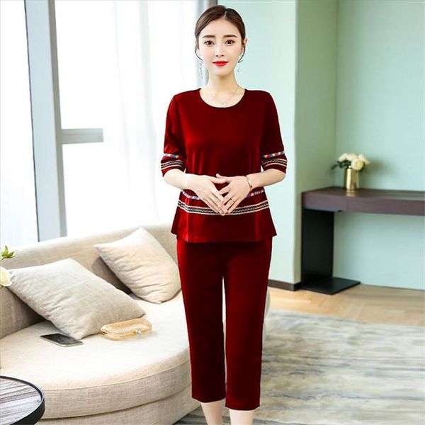 fashion women suit summer clothing women large size female tracksuit, Gray
fashion women suit summer clothing women large size female tracksuit, Gray