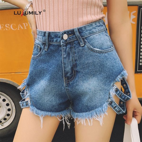 lusumily denim shorts women summer high waist short jeans girl short pants korean cotton black white washed shorts y200822, Blue
lusumily denim shorts women summer high waist short jeans girl short pants korean cotton black white washed shorts y200822, Blue