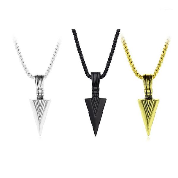 long chian arrow pendant statement necklace for men fashion jewelry cool hiphop trendy1, Silver
long chian arrow pendant statement necklace for men fashion jewelry cool hiphop trendy1, Silver