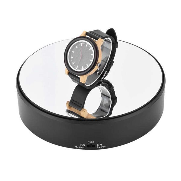 black 360 degree rotary stand display for watch phone ring adjustable rotating speed turntable jewelry holder
black 360 degree rotary stand display for watch phone ring adjustable rotating speed turntable jewelry holder
