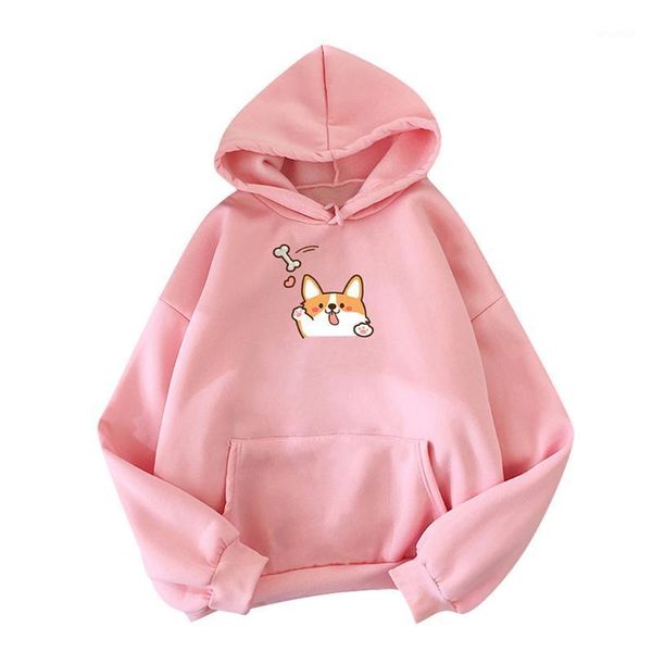 women's hoodies & sweatshirts harajuku cartoon shiba inu print women fleece hooded pullover warm autumn winter teens pink clothing1, Black
women's hoodies & sweatshirts harajuku cartoon shiba inu print women fleece hooded pullover warm autumn winter teens pink clothing1, Black