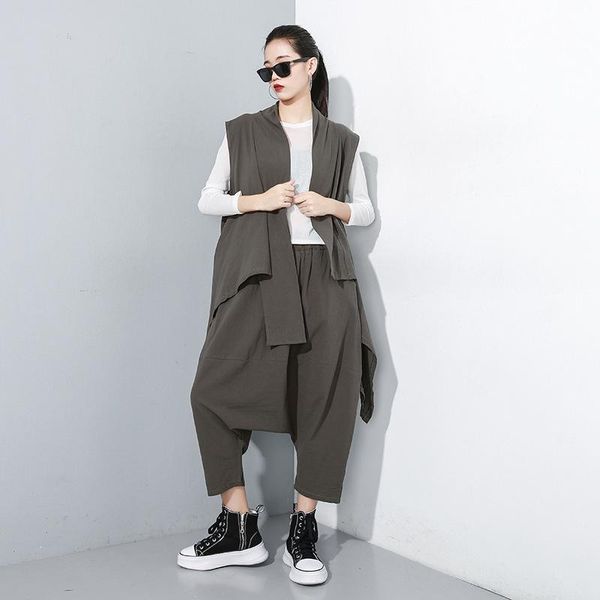streetwer sweatsuits for women two 3 piece outfits set long sleeve shirt and harem pants with black or gray color 3pcs
streetwer sweatsuits for women two 3 piece outfits set long sleeve shirt and harem pants with black or gray color 3pcs