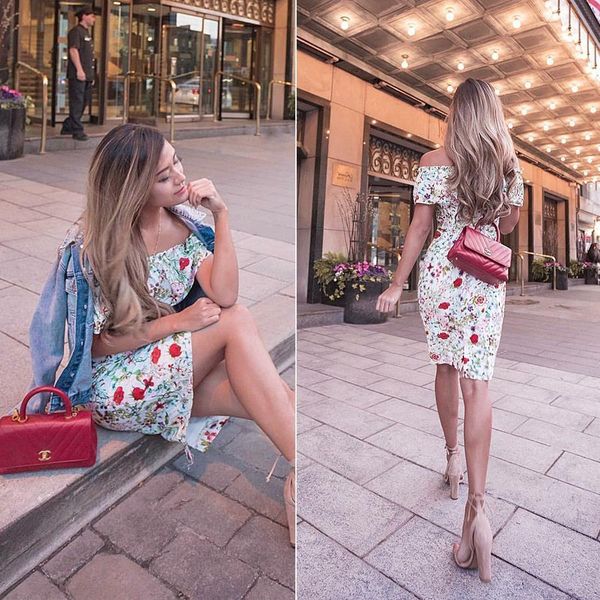 new summer elegant ladies dress fashion floral print split dress slim figure collar ladies short dress, Black;gray
new summer elegant ladies dress fashion floral print split dress slim figure collar ladies short dress, Black;gray