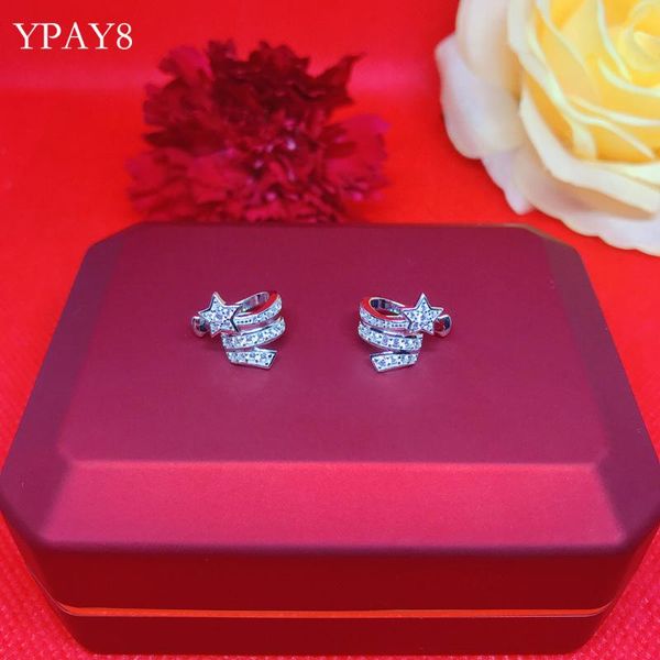 stud ypay8 luxury fashion for women s925 wedding crystal earrings party goddess jewelry, Golden;silver
stud ypay8 luxury fashion for women s925 wedding crystal earrings party goddess jewelry, Golden;silver