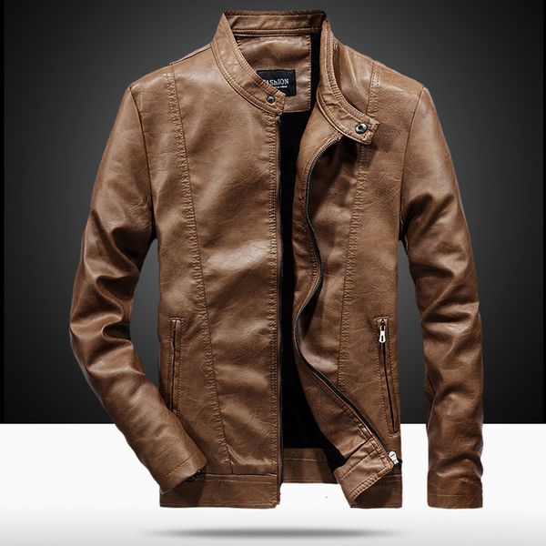 men's with plush thickened coat 2020 new autumn winter korean slim and handsome young leather jacket men, Black;brown
men's with plush thickened coat 2020 new autumn winter korean slim and handsome young leather jacket men, Black;brown