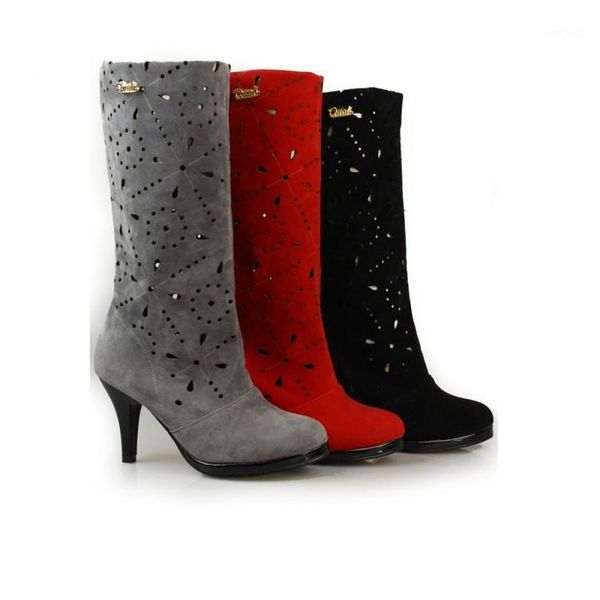 goxpacer vintage casual boots women boots cut outs with holes female thin high heels plus size mid calf walking solid color pu1, Black
goxpacer vintage casual boots women boots cut outs with holes female thin high heels plus size mid calf walking solid color pu1, Black