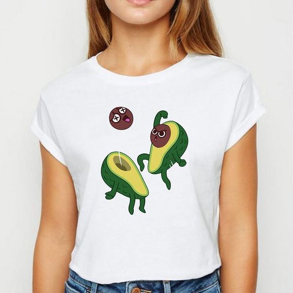 new t-shirt female avocado tshirt harajuku spring summer tee shirt streetwear funny cartoon vestidos round neck t-shirts, White
new t-shirt female avocado tshirt harajuku spring summer tee shirt streetwear funny cartoon vestidos round neck t-shirts, White