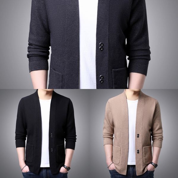 0xwqt coat spring 2020 knitted and autumn new young and middle-aged men's wear thin korean casual wear loose sweater sweater coat doakc, Blue
0xwqt coat spring 2020 knitted and autumn new young and middle-aged men's wear thin korean casual wear loose sweater sweater coat doakc, Blue