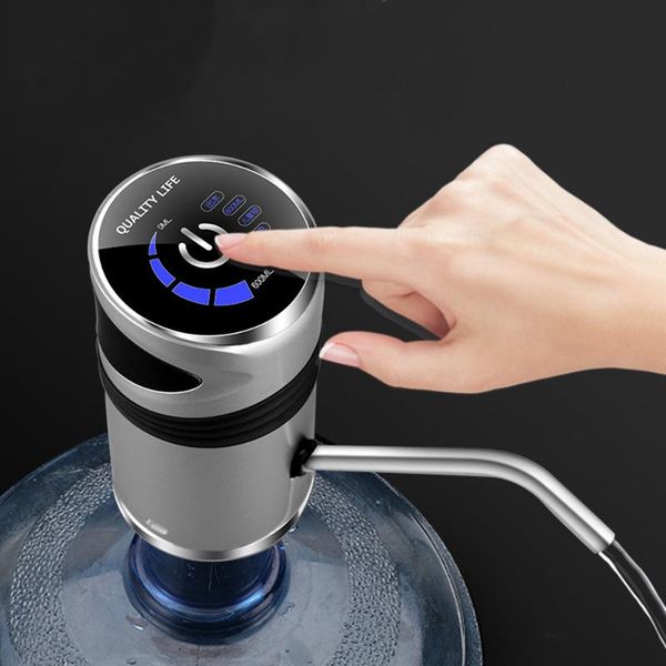 home gadgets water bottle pump mini barreled water electric pump automatic portable dispenser led display drink dispenser
home gadgets water bottle pump mini barreled water electric pump automatic portable dispenser led display drink dispenser