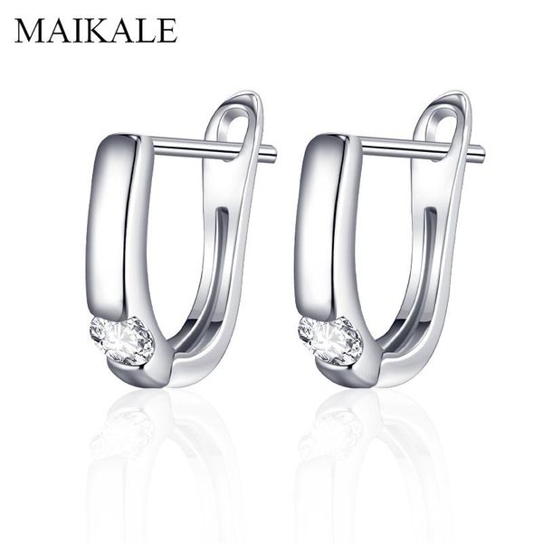 stud maikale classic u-shape earrings for women jewelry cubic zirconia silver color plated temperament korean gifts, Golden;silver
stud maikale classic u-shape earrings for women jewelry cubic zirconia silver color plated temperament korean gifts, Golden;silver