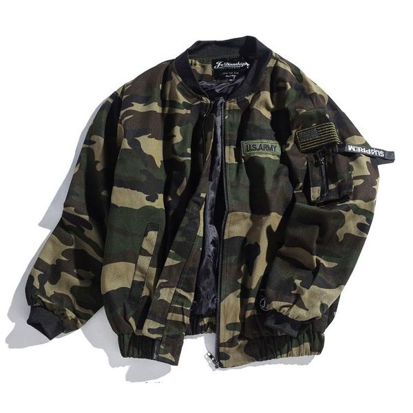 spring classic men's clothing army green desert camouflage industry jackets coats youth male loose bomber jacket, Black;brown
spring classic men's clothing army green desert camouflage industry jackets coats youth male loose bomber jacket, Black;brown