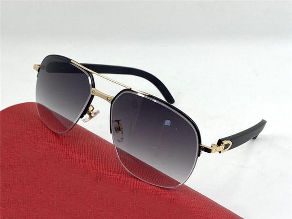 new fashion design sunglasses 0569 pilot metal half-frame wooden temples popular selling style uv400 protection eyewear classic style, White;black
new fashion design sunglasses 0569 pilot metal half-frame wooden temples popular selling style uv400 protection eyewear classic style, White;black