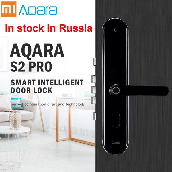 Xiaomi Aqara S2 Pro Smart Intelligent Door Lock Password Fingerprint Key Unlock APP Real-Time Monitor Privacy Lock Home Device
Xiaomi Aqara S2 Pro Smart Intelligent Door Lock Password Fingerprint Key Unlock APP Real-Time Monitor Privacy Lock Home Device
