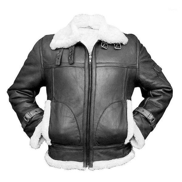 men leather jacket retro autumn winter fashion thick pu plus size fleece long sleeve lapel mens clothing winter biker outwear1, Black
men leather jacket retro autumn winter fashion thick pu plus size fleece long sleeve lapel mens clothing winter biker outwear1, Black