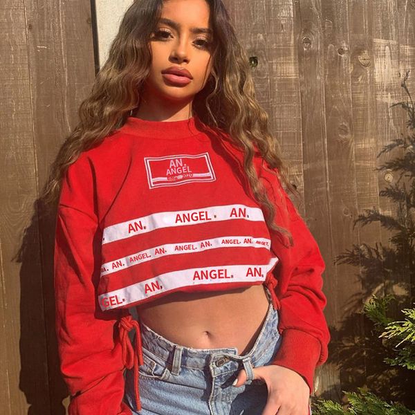 crop sweatshirts women black 2020 autumn fashion long sleeve street drawstring angel letter print loose sweatshirts women
crop sweatshirts women black 2020 autumn fashion long sleeve street drawstring angel letter print loose sweatshirts women