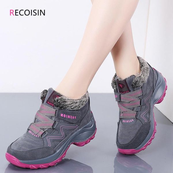 recoisin новый 2020 женщины snow boots высокое качество зима теплая нажмите ботильоны женщины платформы женский клин водонепроницаемый botas, Black
recoisin новый 2020 женщины snow boots высокое качество зима теплая нажмите ботильоны женщины платформы женский клин водонепроницаемый botas, Black