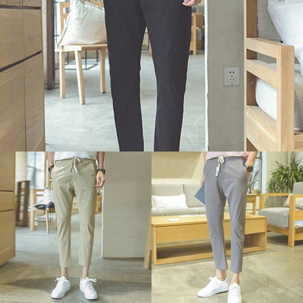 xpz2l cotton linen trendy ankle-length men's texture new casual pants casual pantscotton linen chinos thin straight summer pants 2019 j, Blue
xpz2l cotton linen trendy ankle-length men's texture new casual pants casual pantscotton linen chinos thin straight summer pants 2019 j, Blue