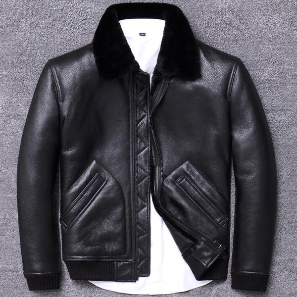 2020 winter genuine leather jacket sheep shearling coat for men real wool fur lining motorcycle este cuir homme u804 kj31261, Black
2020 winter genuine leather jacket sheep shearling coat for men real wool fur lining motorcycle este cuir homme u804 kj31261, Black