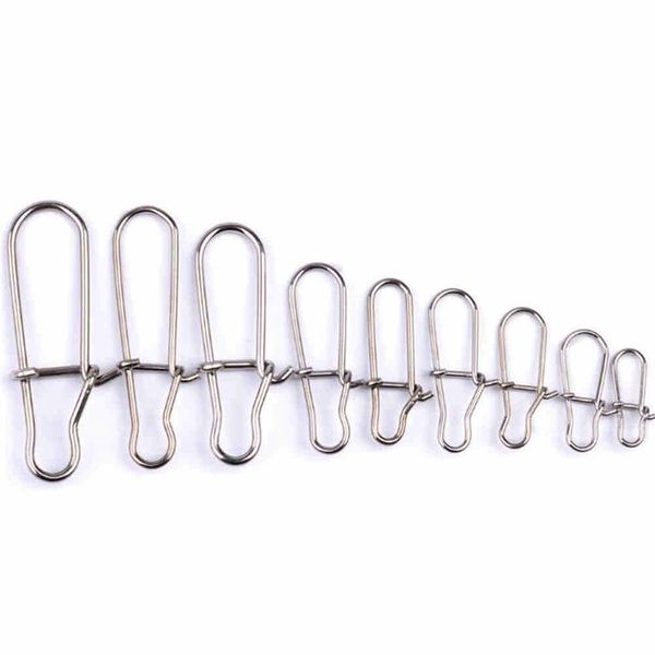 100pcs/lot hooked snap stainless steel 0#-8# fishing barrel swivel safety snap hook lure accessories connector sn bbyghs
100pcs/lot hooked snap stainless steel 0#-8# fishing barrel swivel safety snap hook lure accessories connector sn bbyghs