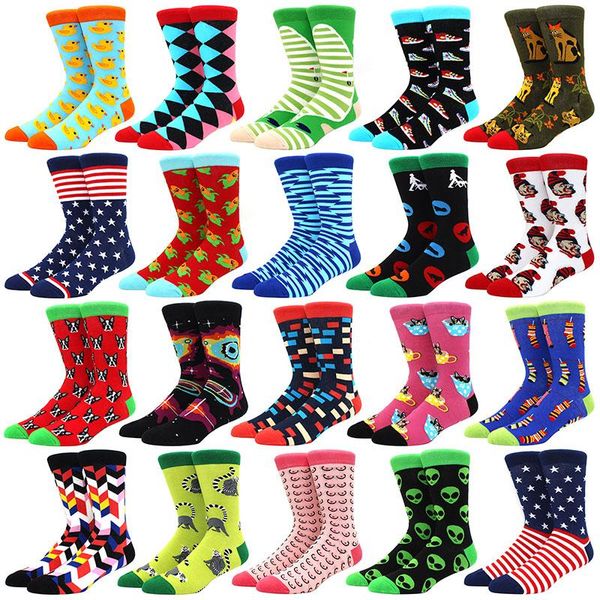 animal cat dog alien rhombus funny socks men novelty design casual dressing color crew socks happy wedding gift hip hop unisex, Black
animal cat dog alien rhombus funny socks men novelty design casual dressing color crew socks happy wedding gift hip hop unisex, Black