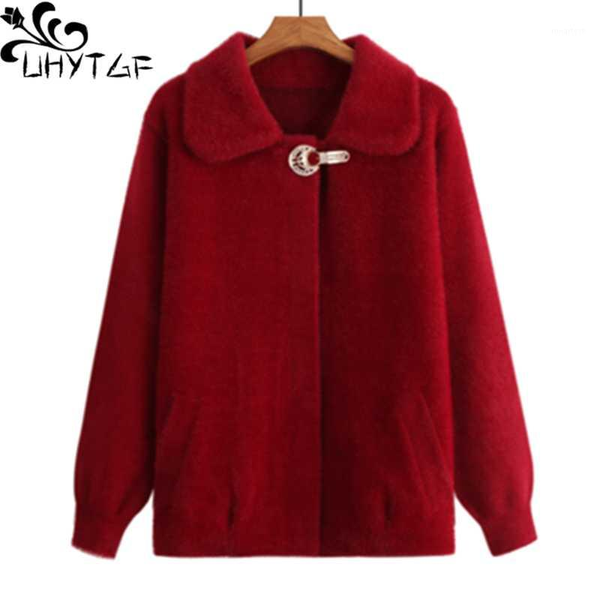 uhytgf autumn coat female quality mink cashmere casual warm winter jacket elegant women loose 4xl plus size outerwear 12491, Black;brown
uhytgf autumn coat female quality mink cashmere casual warm winter jacket elegant women loose 4xl plus size outerwear 12491, Black;brown