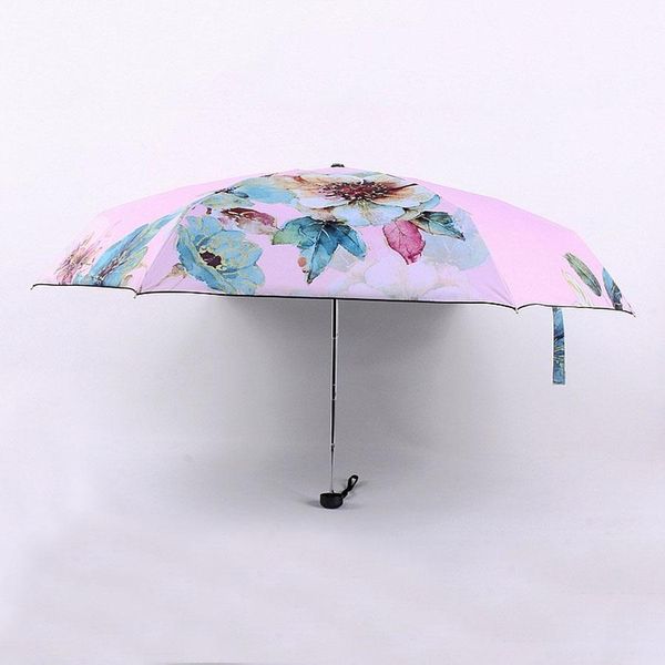 printing shading outdoor portable ultra light five-folding umbrella uv protection umbrella waterproof flower printing umbrella dh0880 t03
printing shading outdoor portable ultra light five-folding umbrella uv protection umbrella waterproof flower printing umbrella dh0880 t03