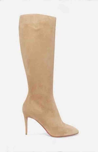 fashion womens long boot handmade suede shoes red sole knee over boots brown suede arabica zipper heel knees high stiletto designs booties 3, Black
fashion womens long boot handmade suede shoes red sole knee over boots brown suede arabica zipper heel knees high stiletto designs booties 3, Black