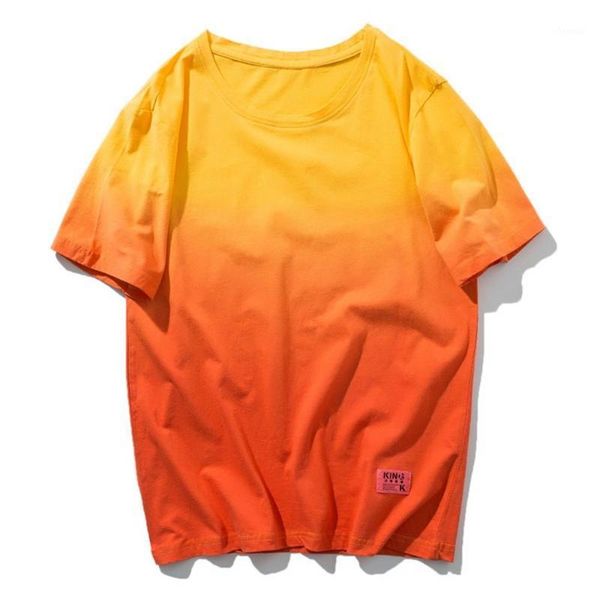 men's summer new style fashion gradual color short sleeve comfortable t-shirt boys harajuku o-neck pullover plus size1, White;black
men's summer new style fashion gradual color short sleeve comfortable t-shirt boys harajuku o-neck pullover plus size1, White;black