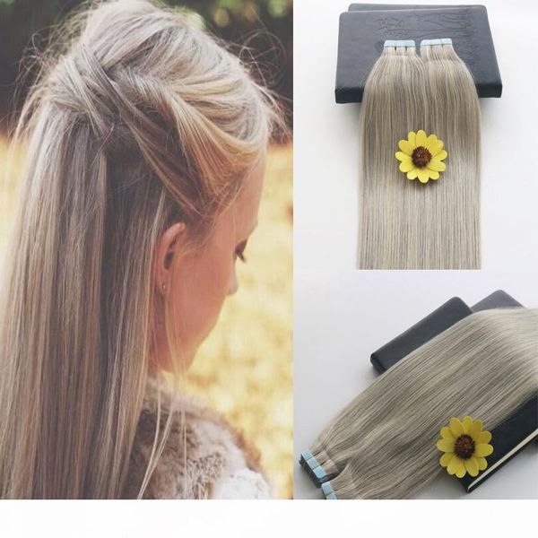 tape in human hair extensions 40pcs pgrey 613 piano color blonde brazilian hair skin weft tape hair extensions 100g double drawn tape in, Black
tape in human hair extensions 40pcs pgrey 613 piano color blonde brazilian hair skin weft tape hair extensions 100g double drawn tape in, Black