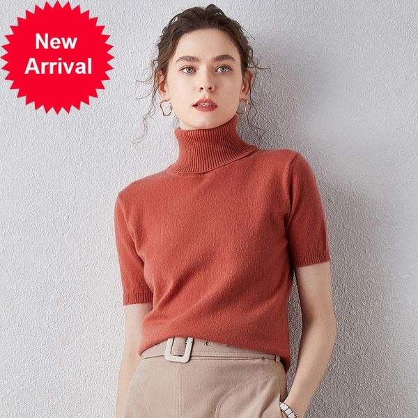 2021 new real women's 100% turtleneck short sleeve vest pure cashmere female jumper sweater 6oeh, White;black
2021 new real women's 100% turtleneck short sleeve vest pure cashmere female jumper sweater 6oeh, White;black