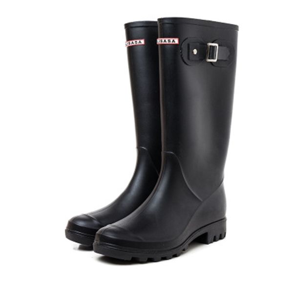 female martin snow waterproof motorcycle high rain boots buckle long tube shoes 1026, Black
female martin snow waterproof motorcycle high rain boots buckle long tube shoes 1026, Black