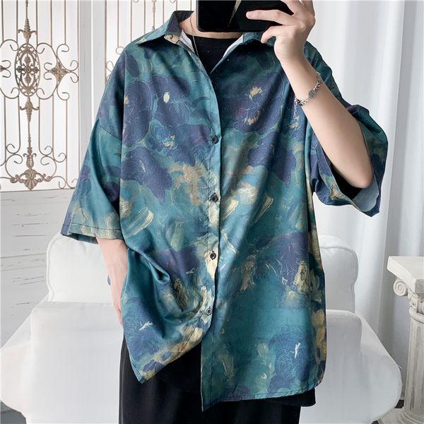 2021 new summer spring clothes men long sleeves big size print hawaiian beach casual floral shirt for man clwy, White;black
2021 new summer spring clothes men long sleeves big size print hawaiian beach casual floral shirt for man clwy, White;black