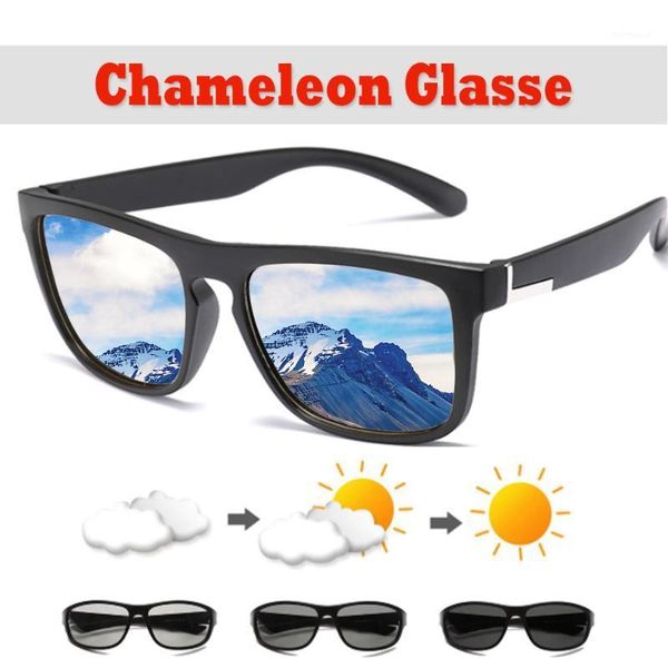 polarized pchromic sunglasses men driving chameleon sun glasses male change color driver goggles anti-uv lentes sol hombre1, White;black
polarized pchromic sunglasses men driving chameleon sun glasses male change color driver goggles anti-uv lentes sol hombre1, White;black