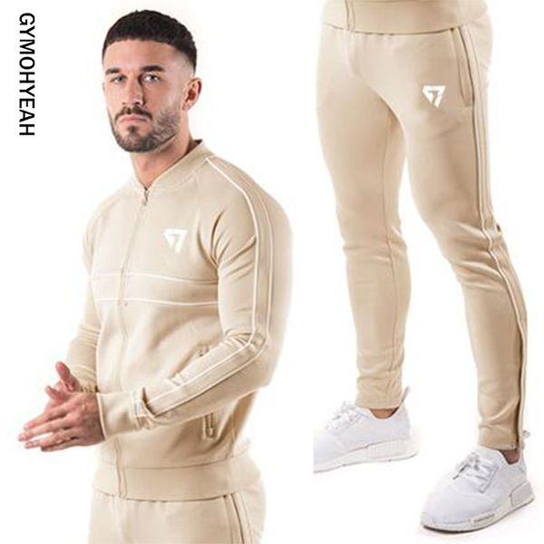 gymohyeah brand sporting men hoodies mens gyms sportswear jogger suit male tracksuit sets t200324, Gray
gymohyeah brand sporting men hoodies mens gyms sportswear jogger suit male tracksuit sets t200324, Gray