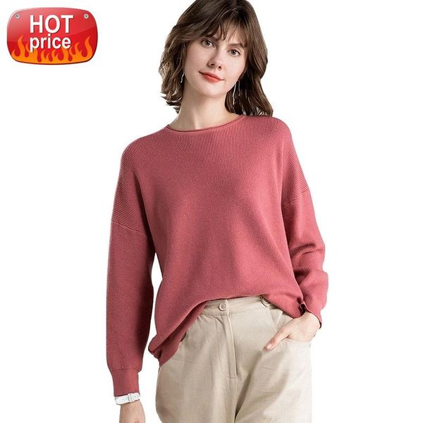 svokor 2019 round loose neck sweater woman autumn winter solid pullover simple style warm wild sweater #l11l, White
svokor 2019 round loose neck sweater woman autumn winter solid pullover simple style warm wild sweater #l11l, White