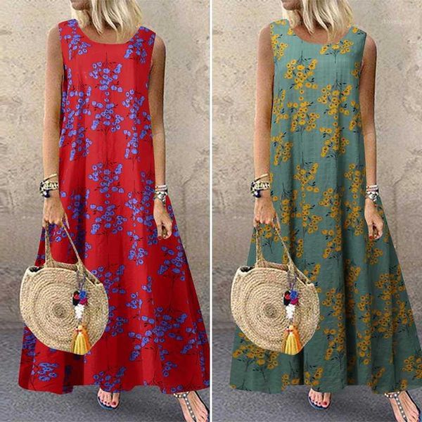 bohemian polka dot maxi dress women's sundress 2020 zanzea casual sleeveless tank vestidos female o neck party robe plus size1, Black;gray
bohemian polka dot maxi dress women's sundress 2020 zanzea casual sleeveless tank vestidos female o neck party robe plus size1, Black;gray